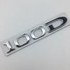 mghxj4 For Tesla MODEL 3 S X Y 75D 85D 90D 100D Rear Boot Trunk Tailgate Emblem Badge Sticker 3D Metal Car Styling Accessories