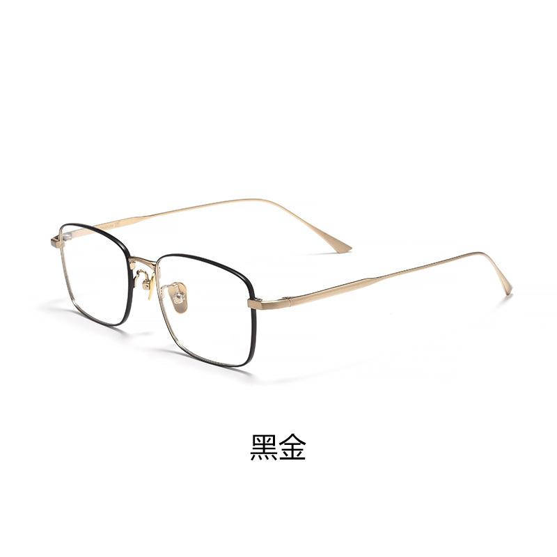 Logorela LEX1907 Rame Ochelari Titan Bărbați Ochelari de Vedere cu Rețetă Ochelari Pătrați Vintage Miopie Rame Optice Articole de Ochelărie