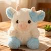 20cm Dairy Cow Plush Toys Super Soft Skin-friendly Animal Dolls Exquisite Desktop Decorative Items Birthday Gifts For Friends