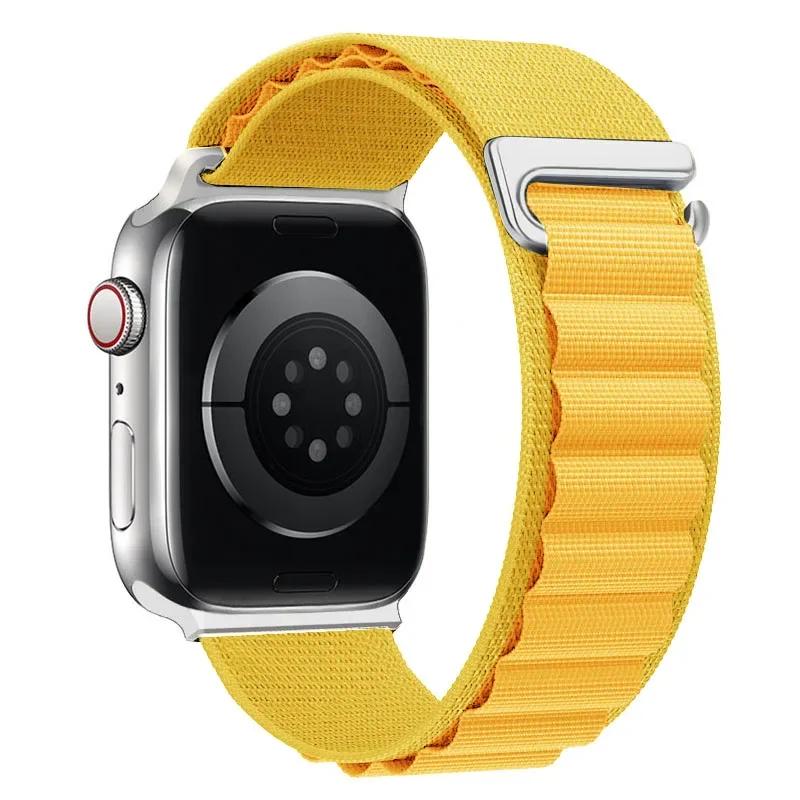Upgrade Alpine Nylon Strap For Apple Watch Band 11 10 9 8 7 45mm 41mm 42mm 46mm Ultra 3/2 49mm Bracelet Watchband iWatch 6 5 SE