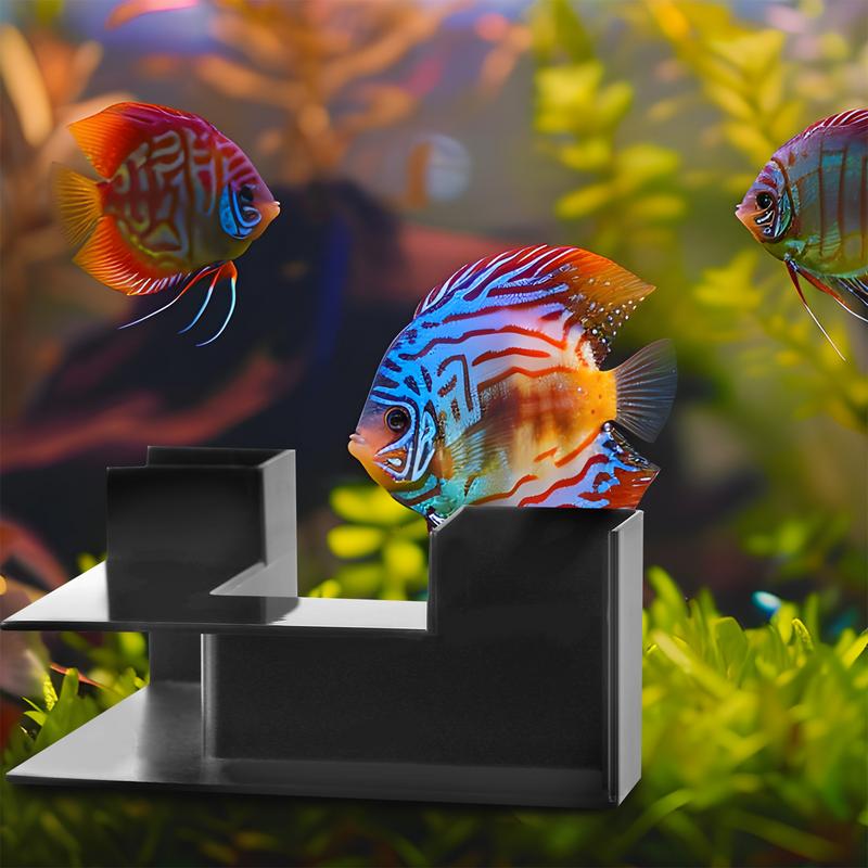 Aquarium Shrimp Cave Fish Tank Decoration Betta Fish Playing Corner Tunnel Aquarium Cave Fish Hideout Fish Tank Accessories