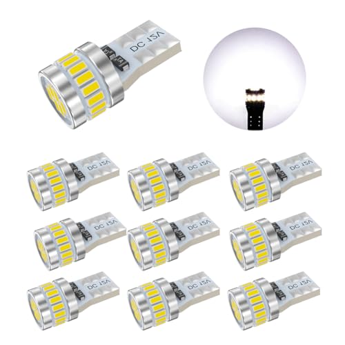 

Светодиод T10 Белый Супер Яркий 10 шт. Светодиод T10 Соответствует требованиям техосмотра 3014 Светодиодный чип 24 шт. 12 В Автомобильный габаритный/номерной фонарь/подсветка номерного знака/салон Л