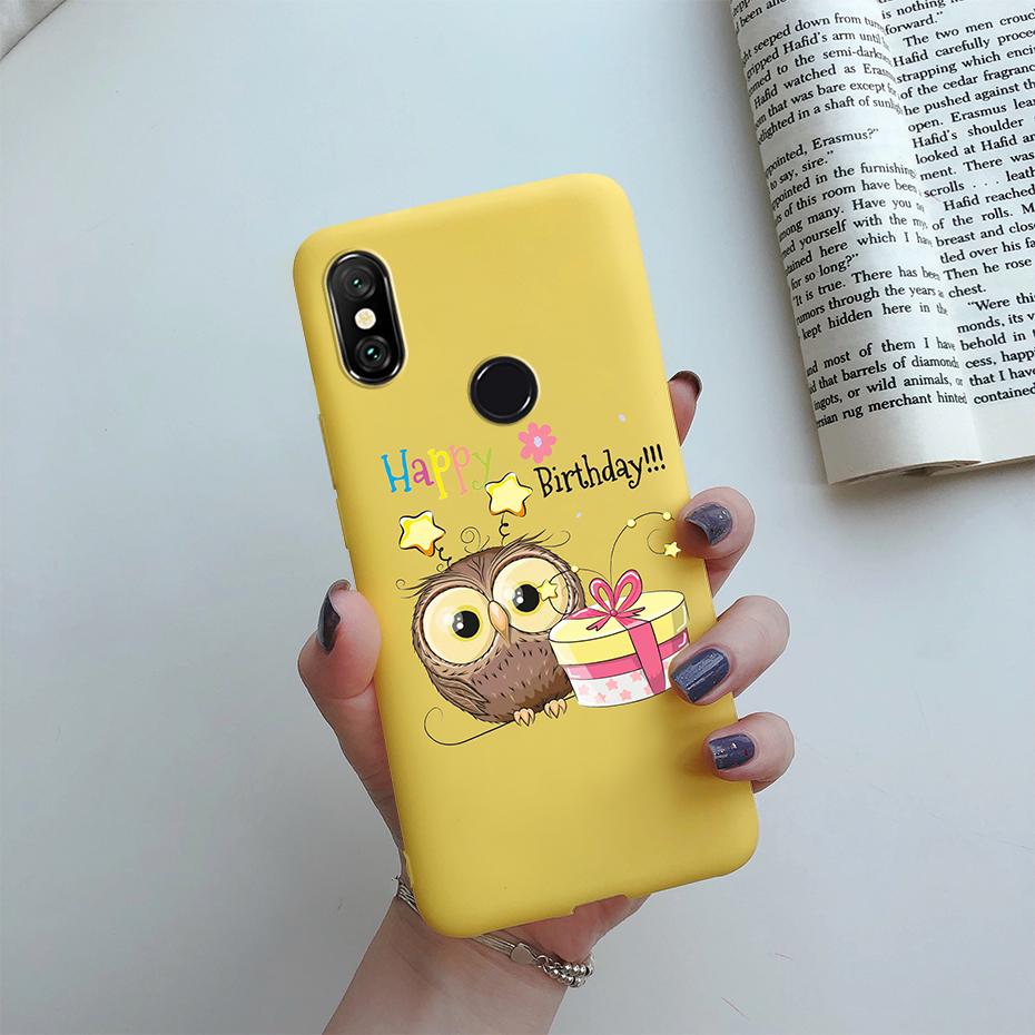 for Xiomi Xiaomi Mi A2 Lite Case Cover Daisy Flower Painted Soft Silicone Phone Case for Xiaomi Mi A2 A 2 MiA2 Lite Bumper Coque