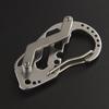 Halter Clip Gadget Quickdraw Mehrzweck Hängehaken Schnalle Kletterwerkzeug Multitool Utility Karabiner Camping Schlüsselorganisator Tasche