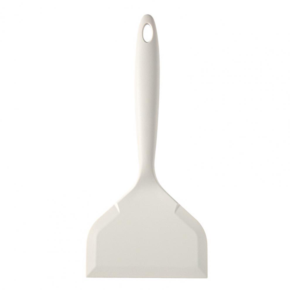 

Силиконовая лопатка с широким горлом Yuzi для жарки омлета, блинов, термостойкая лопатка, пищевая силиконовая лопатка для блинов белый