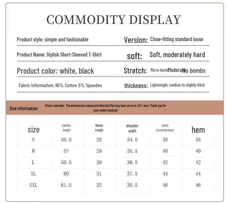 Women's V-Neck Slim Fit Mid-Sleeve T-Shirt