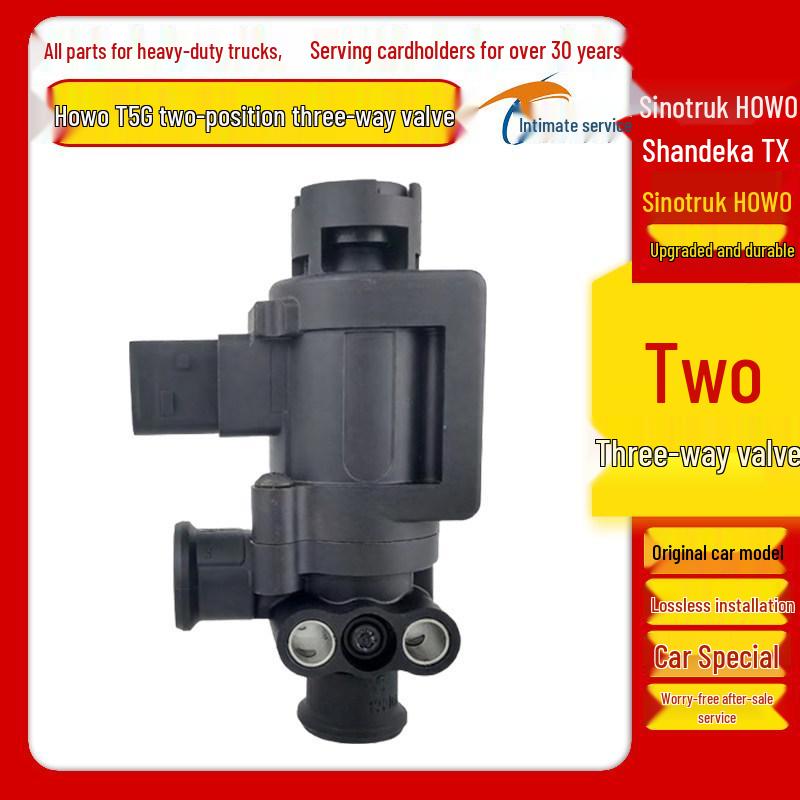 Exhaust Brake Solenoid Valve for HOWO T5G, HOHAN, Steyr, Shandeka TX