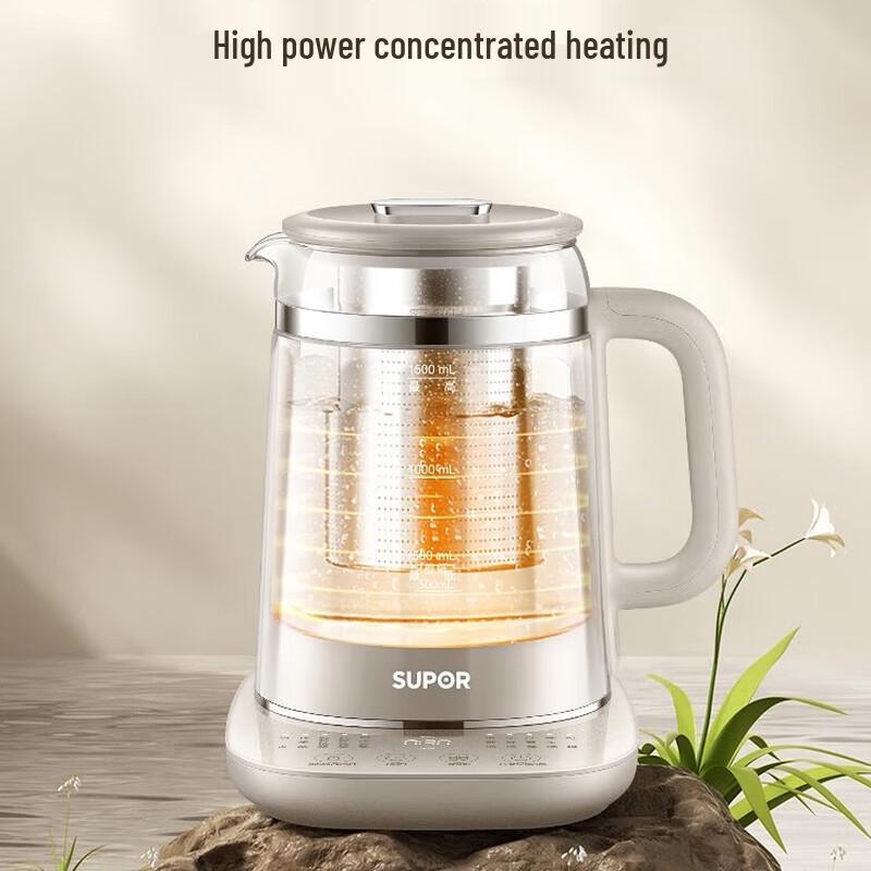 Supor 1.5L Stainless Steel Health Kettle