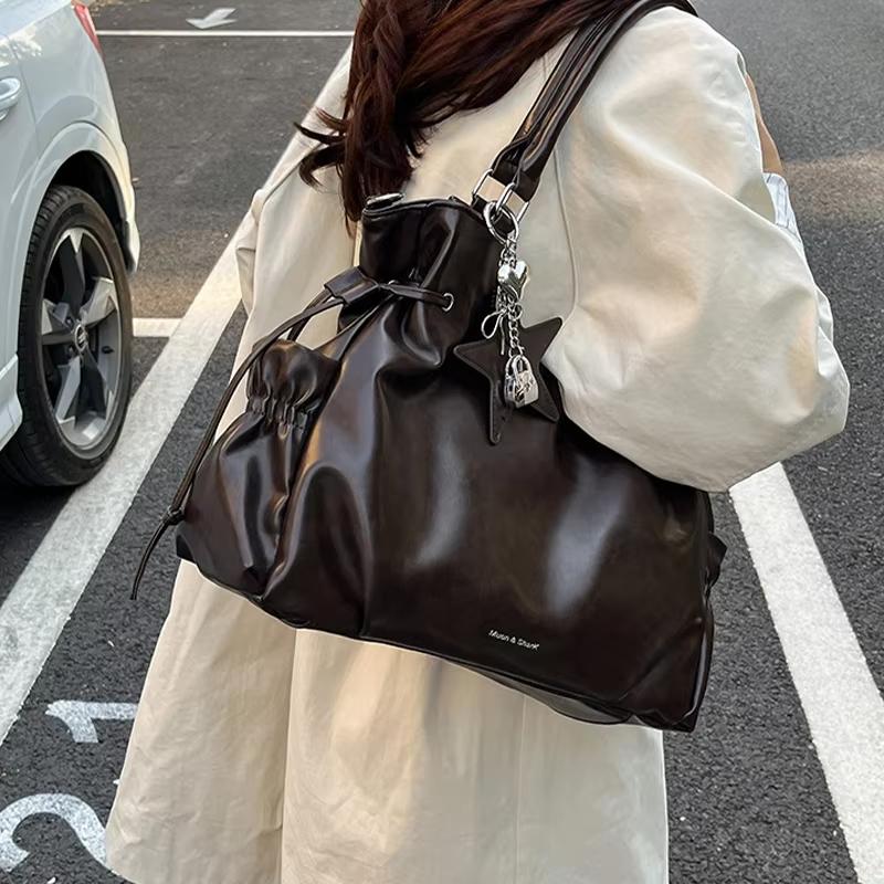 Borsa a Tote da Donna di Grande Capacità in Stile Retrò, Borsa a Spalla/Crossbody Elegante e Casual Premium Multi-Utilizzo per Lavoro, Shopping, Uso Quotidiano