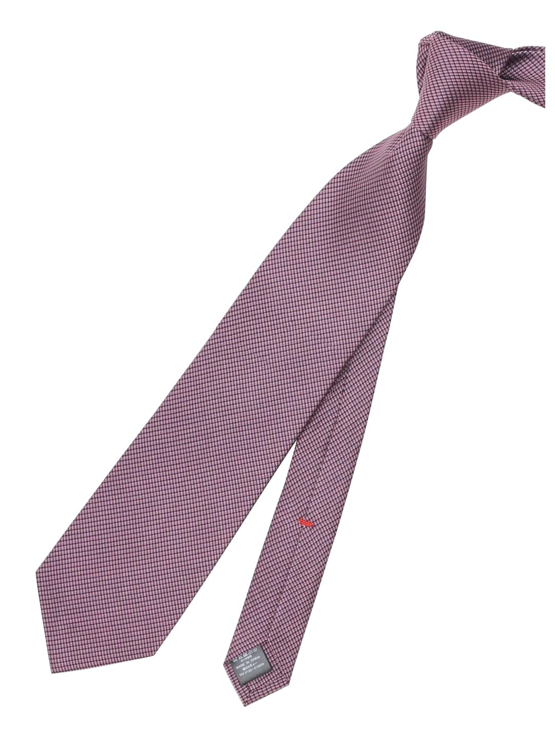 [Takakyu] Seven-fold Silk Solid Regular Tie, 8.5cm width