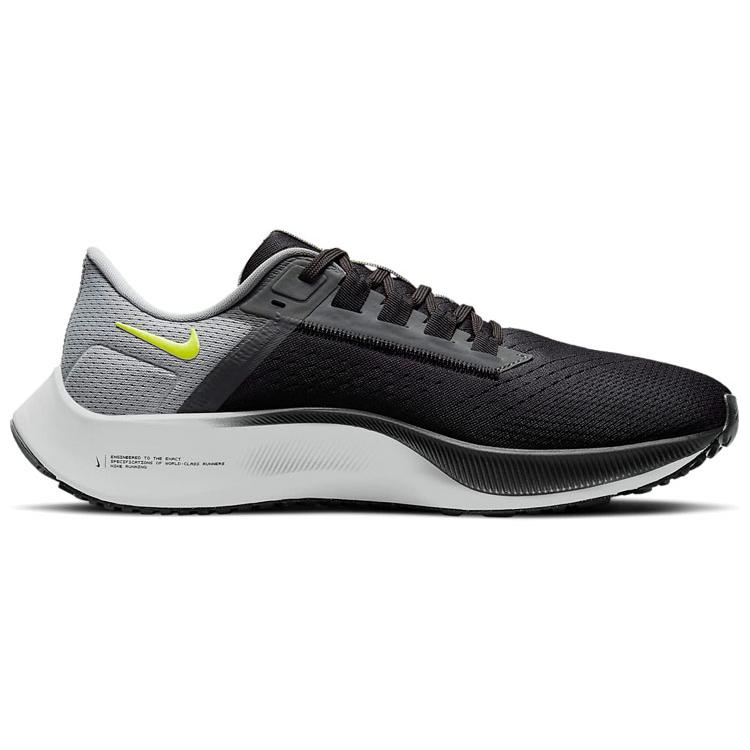 New Nike Air Zoom Pegasus 38 Black Smoke Grey Volt CW7356-005