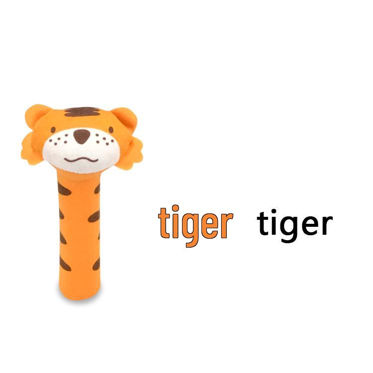 Panda Plush Baby Rattle & Pacifier Toy for Early Education