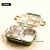 Large Capacity Cartoon Handheld Lunch Box For Kids Students Portable Sealed 304 Stainless Steel Divided Food Container Heatable