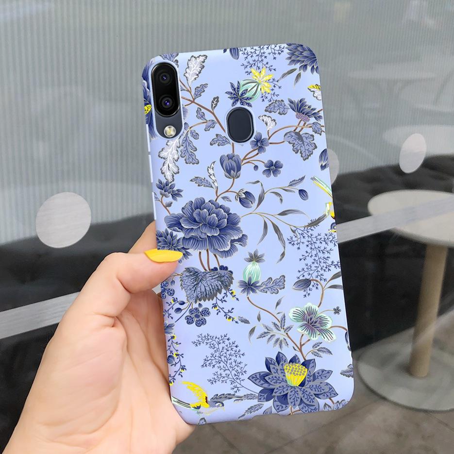 For Samsung Galaxy M10 M20 M30 Case Stylish Cartoon Sunflower Soft Silicone Phone Back Cover For Samsung M 10 20 30 M305F Fundas