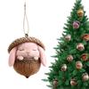 Acrylic Animal Ornaments Glossy Finish and Lightweighted for Christmas Tree Decors Festival Atmosphere Family Gatherings