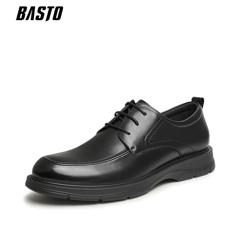 BASTO Men s British Style Business Casual Leather Shoes 42