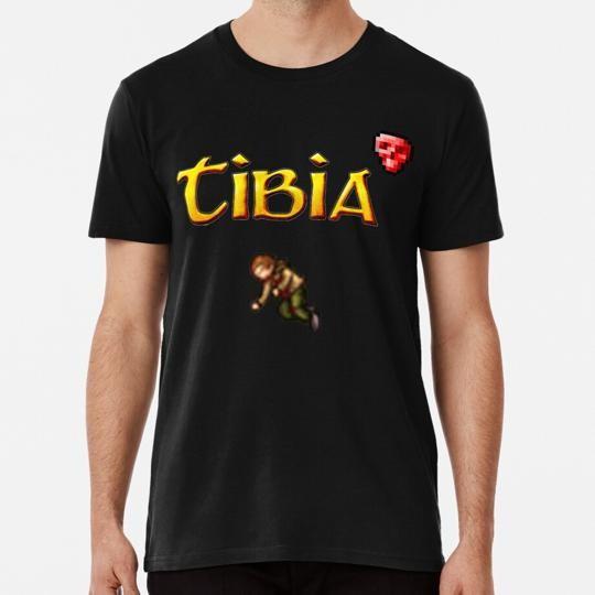 

Tibia MMORPG Видеоигра Красный Череп Мертвая Версия S-5XL Сделано в США Футболка M