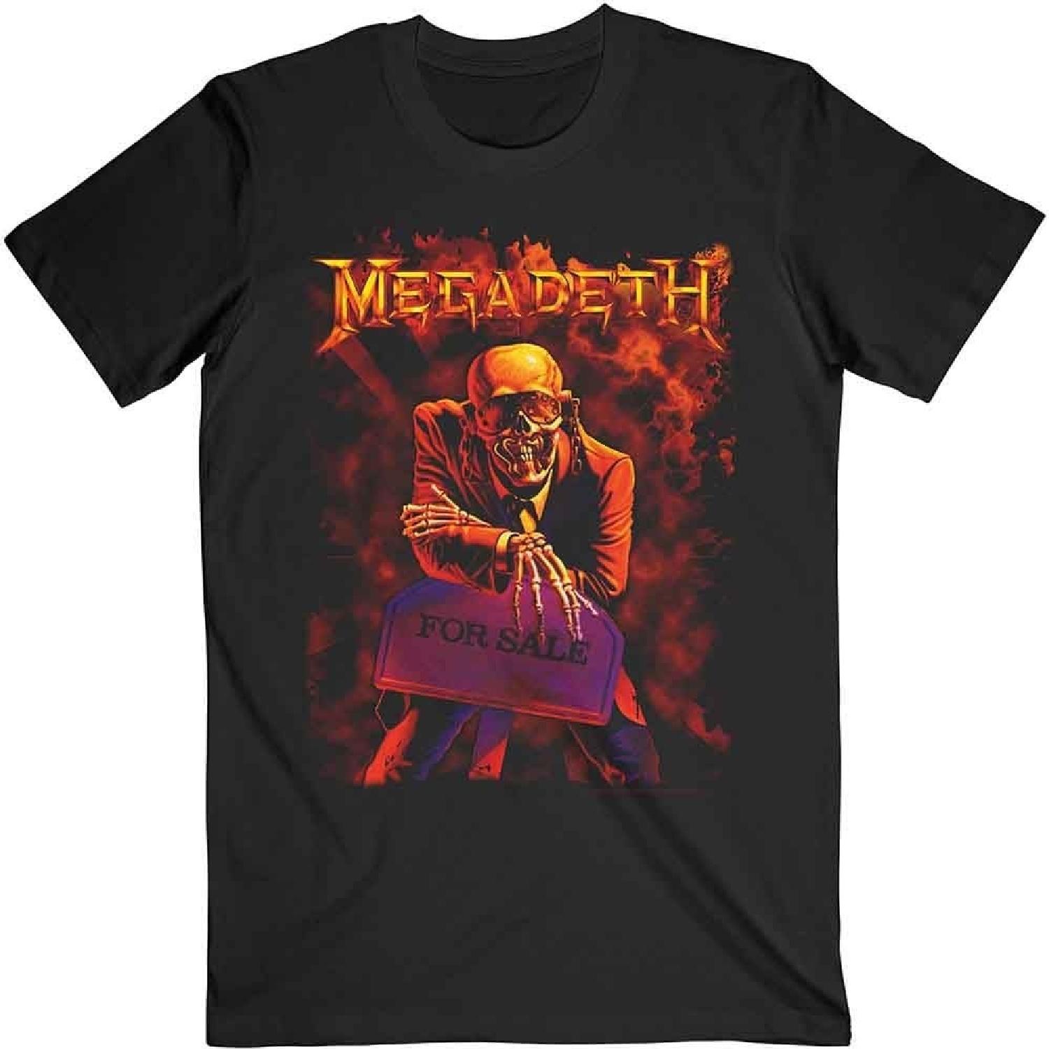 Мужская футболка Megadeth Peace Sells Черная _ Официально лицензированный товар S
