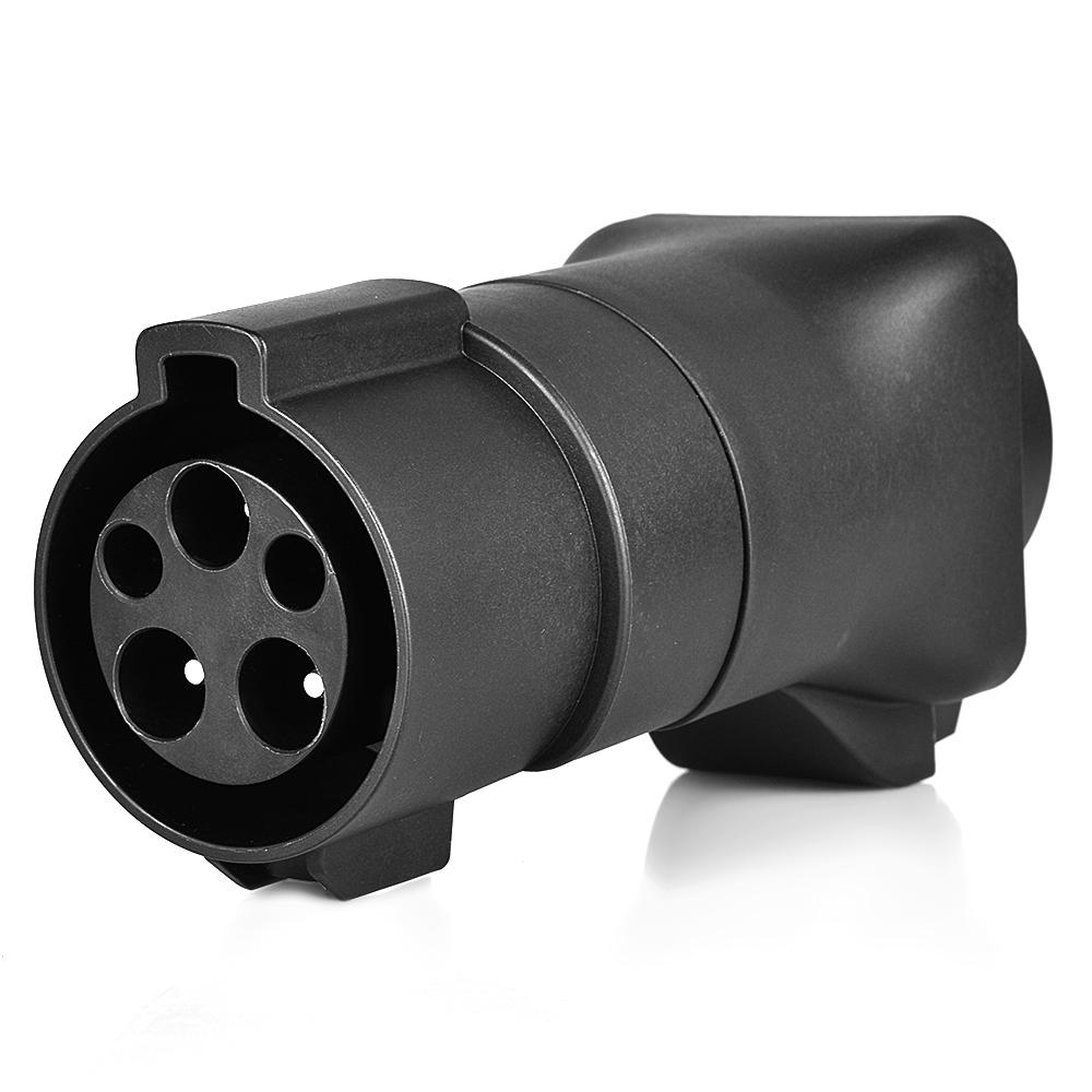 

EV Discharge Adapter EVSE IEC62196 Electric Car Side Cable Plug For Outdoor Camping Type1 To AC Universal Charging Socket Outlet