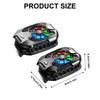 Quiet Fast Cooling Rapid Temperature Reduction Radiator High Conductivity Suitable For Live Streaming and Gaming Phones