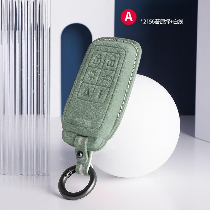For Volvo S90 XC90 XC60 S60 V90 Keyset 3D Suede Car Key Case