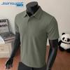 Jeanswest Unisex Textured Loose-Fit Polo T-Shirt