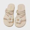 2023 Women's Summer Sandals: Sweet Floral Design, Thick Sole, Versatile for Outings and Beach