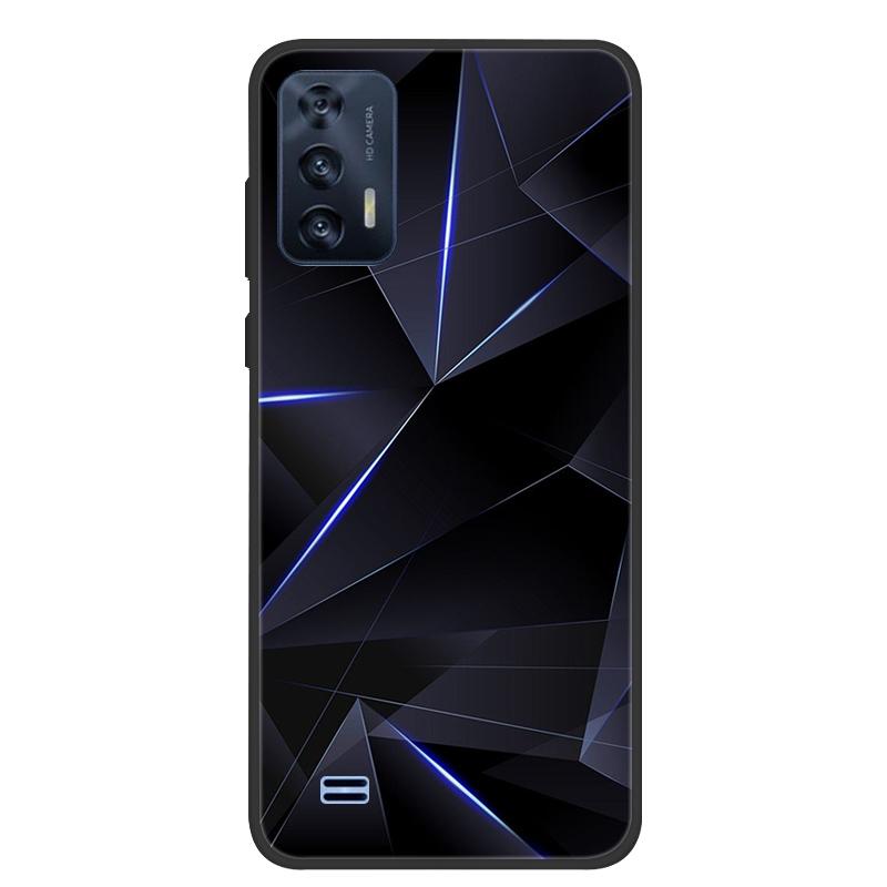 For OUKITEL C31 Case Butterfly Painted Soft Black Silicone Bumper Phone Cover for Oukitel C31 C 31 OukitelC31 Case Coque Fundas
