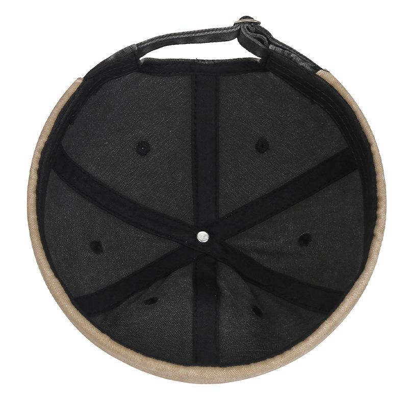 Retro Used Look Colorblock Dome Hut - Unisex Hip Hop Stil