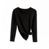Women's Round Neck Velvet Bottoming Shirt - Winter Plush Seamless Innerwear, Thickened for Warmth