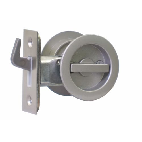 Nicchu Seisakusho GIA Room Divider Lock with Key, Silver, BS/51 121-ML-SL
