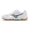 Mizuno Tênis Unissex Wave Fang Pro Branco Menta 71GA210071