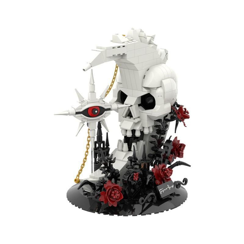 Gothic Skull Moon Star Building Blocks - Halloween Gift Set