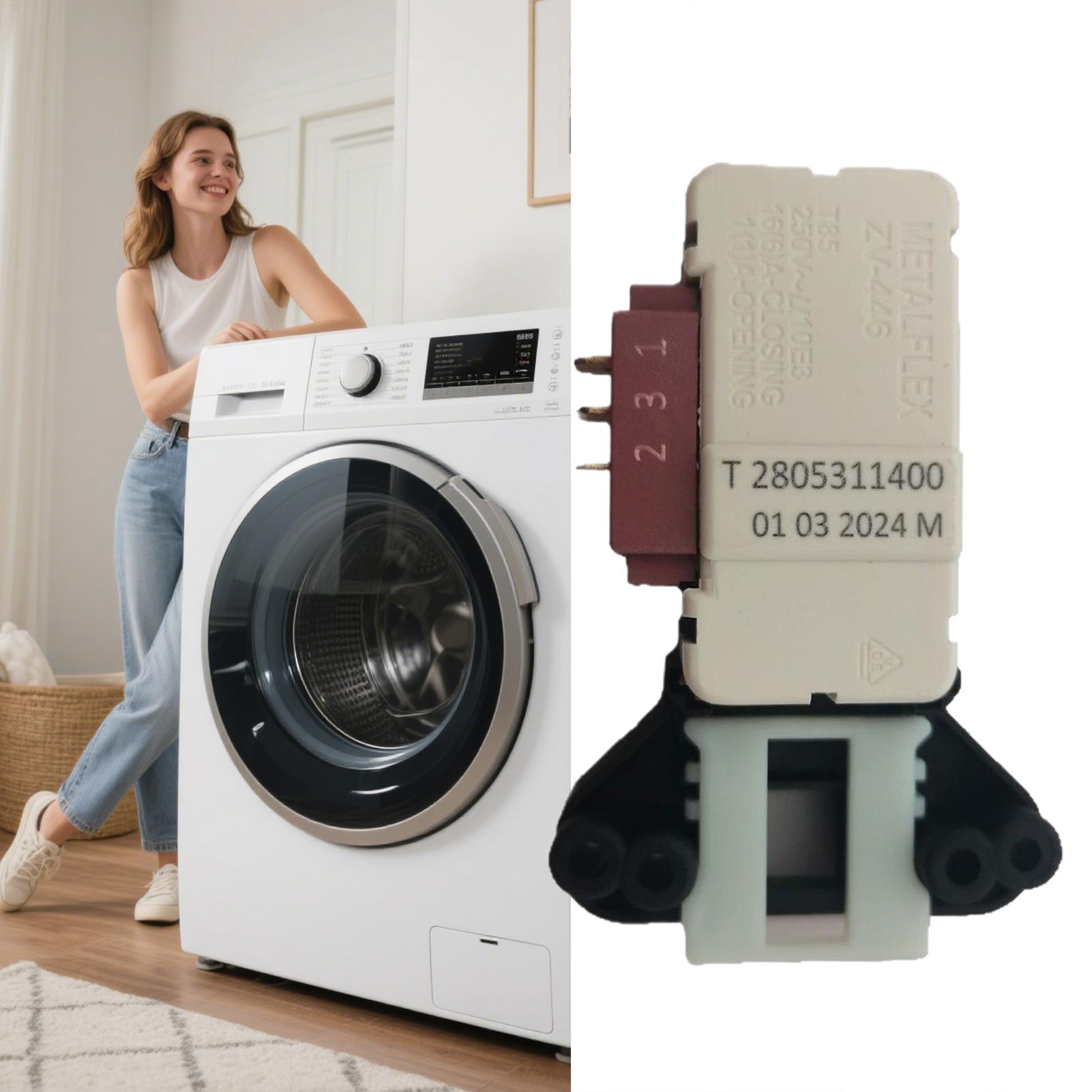 

Замок дверцы стиральной машины Стабильные переключатели блокировки дверцы стиральной машины Защита безопасности Стабильная плавная замена для дома, комнаты, друзей CN