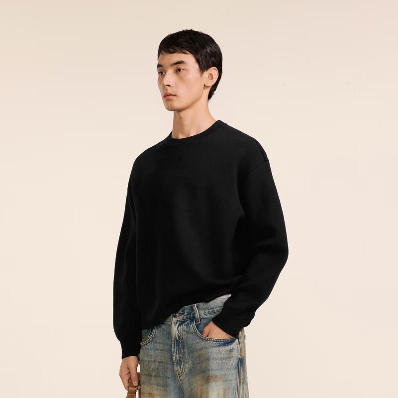 CROQUIS Men's Casual H-Fit Crew Neck Long Sleeve Sweater