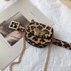 Key Case Leopard Print Waist Pack Waterproof Belt Pouch Fashion Fanny Pack Belt  Unisex