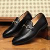 Large Size Men's Loafers Men's 2025 Spring and Autumn New European Station Casual Leather Shoes Men's 46 British Small Leather Shoes