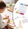 Texture Painting Kit,Kids Painting 3D Drawing Paper Set,Creative Crafts Supplies,Materials, Colourful Sheets, 50 Pieces, for Girls, Boys, Children Art