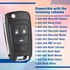 Key Fob Keyless Entry Remote Compatible with Chevy Cruze/Camaro/Impala/Equinox/GMC Terrain/Buick Lacrosse/Regal/Verano/Encore 2010- Car Key
