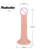Realistic Dildo Anal Masturbator Sex Toys for Couples Skin Feeling Penis Suction Cup Penis Thrusting Dildo Phalos for Women