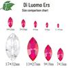 Horse Eye Crystal Diamond Shoe and Phone Case Accessories - Irregular Glass Stones