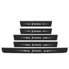 For Skoda Logo Car Door Sill Scuff Anti Scratch Protector Stickers Rapid Fabia 1 Octavia A7 Scala Yeti Kodiaq Karop Kamiq Superb  HJ1