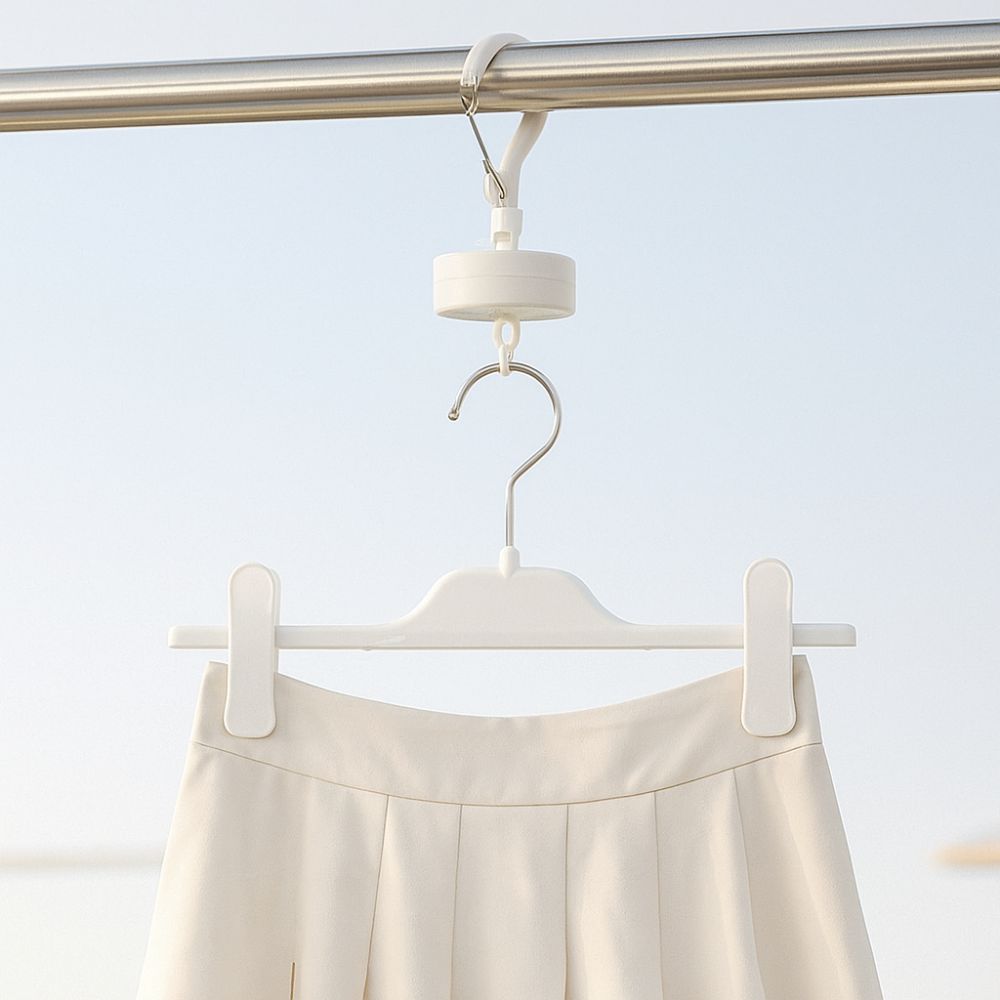Save Space Multi-Purpose Clothes Hanger Automatic Storage Hook Clothes Drying Rack  Bathroom