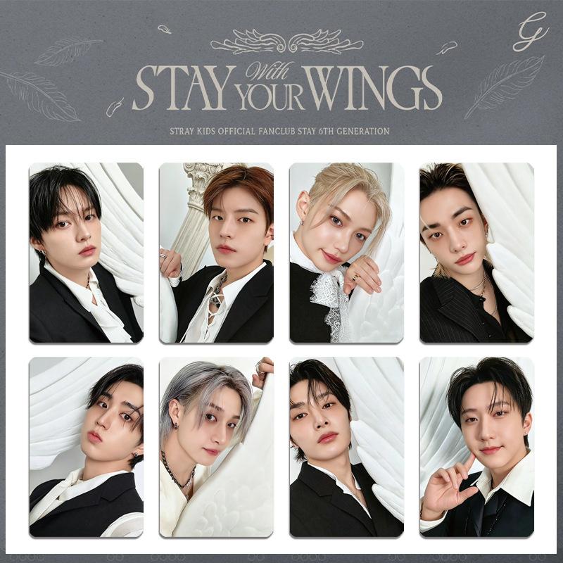 8pcs Stray Kids SKZOO Album "DO IT" KMS2.0 Special Offer Chinese Card Back Special Card Collection Card Fan Gift