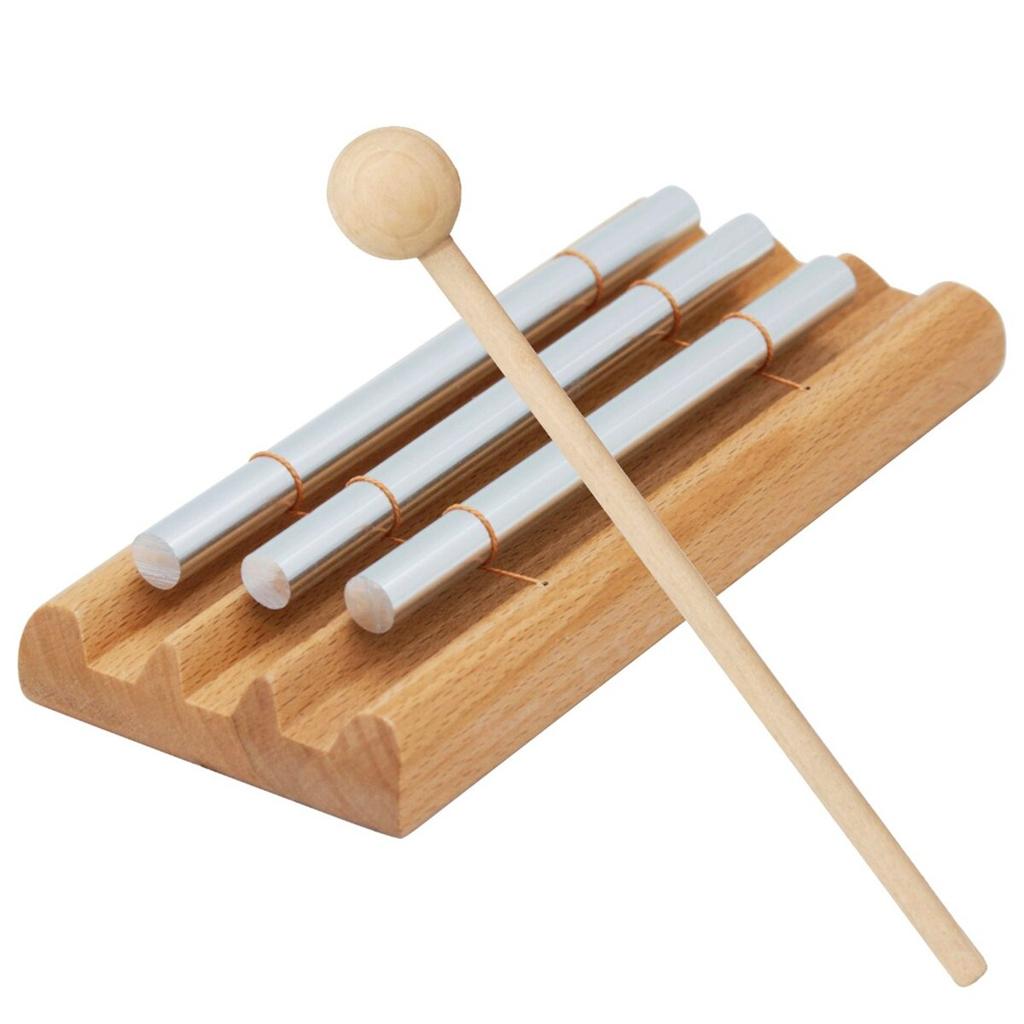 Sinos de Meditação 3 Fonemas O Original Garantido Afinados Musicalmente Vento Zenergy Sino de Mão para Salas de Aula Meditação Atenção Plena