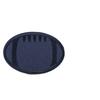 New Embroidery Cloth Sticker Navy Blue Twill Smiley Face Patch Sticker Computer Embroidery Chapter Boy Love Ironing Pentagram