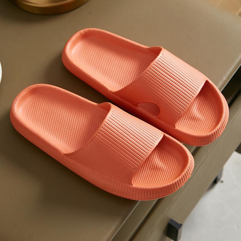 Pantofle dámské letní venkovní nošení silná podrážka vnitřní koupelna koupel protiskluzové tiché sandály pánské