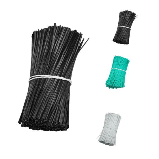 1000Pcs Plant Ties Flexible Releasable Plastic Waterproof Flower Wires for Garden