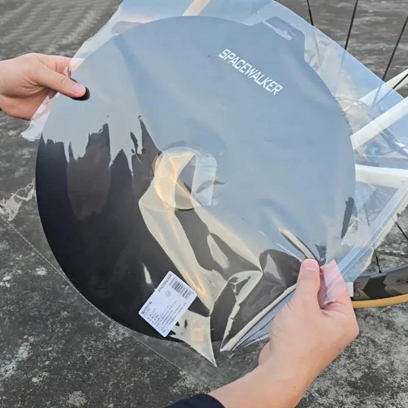 Anti-Grime Bicycle Motorcycle Disc Brake Cleaning Protection Cover Wheel Guard for Road MTB Mountain Bike - Easy Wash Accessory