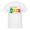 Unisex Creative NutriScore Vintage T Shirt Streetwear Cotton Crewneck T Shirt Unisex